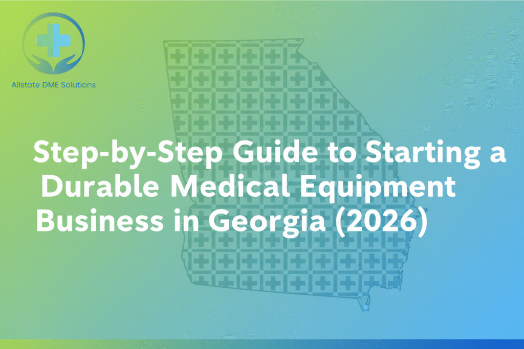Step-by-Step Guide to Starting a Durable Medical Equipment Business in Georgia (2026)