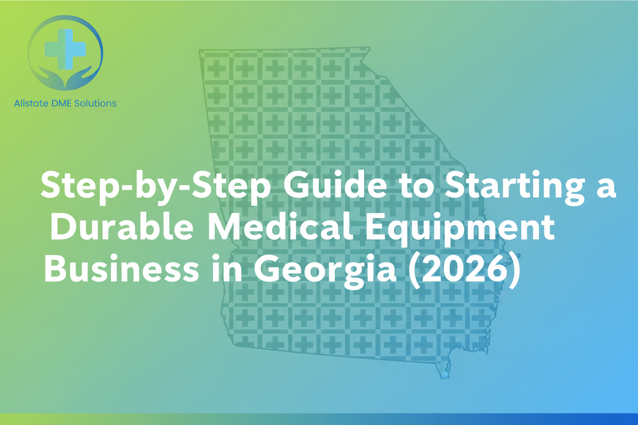 Step-by-Step Guide to Starting a Durable Medical Equipment Business in Georgia (2026)