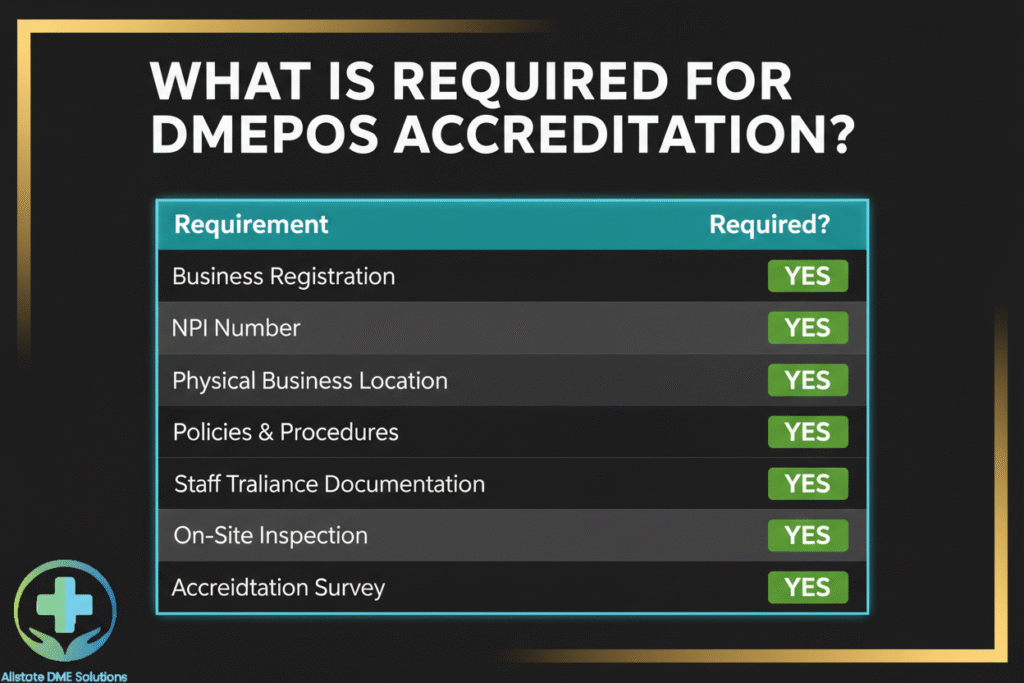 What Is Required for DMEPOS Accreditation?