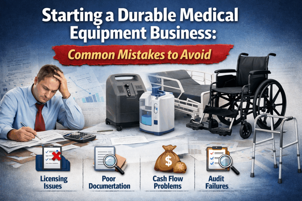 Starting a Durable Medical Equipment Business: Common Mistakes to Avoid