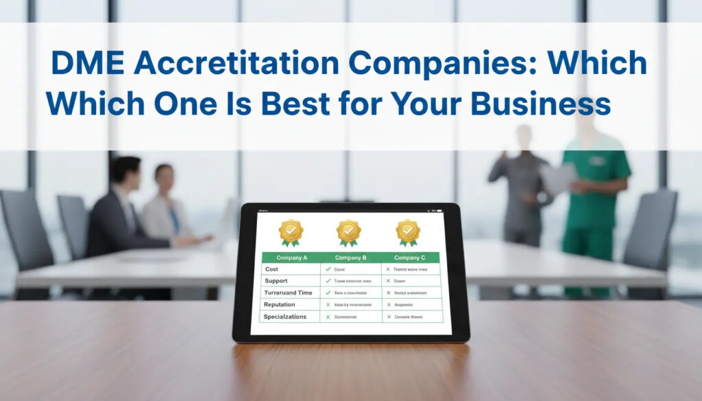 DME Accreditation Companies: Which One Is Best for Your Business?
