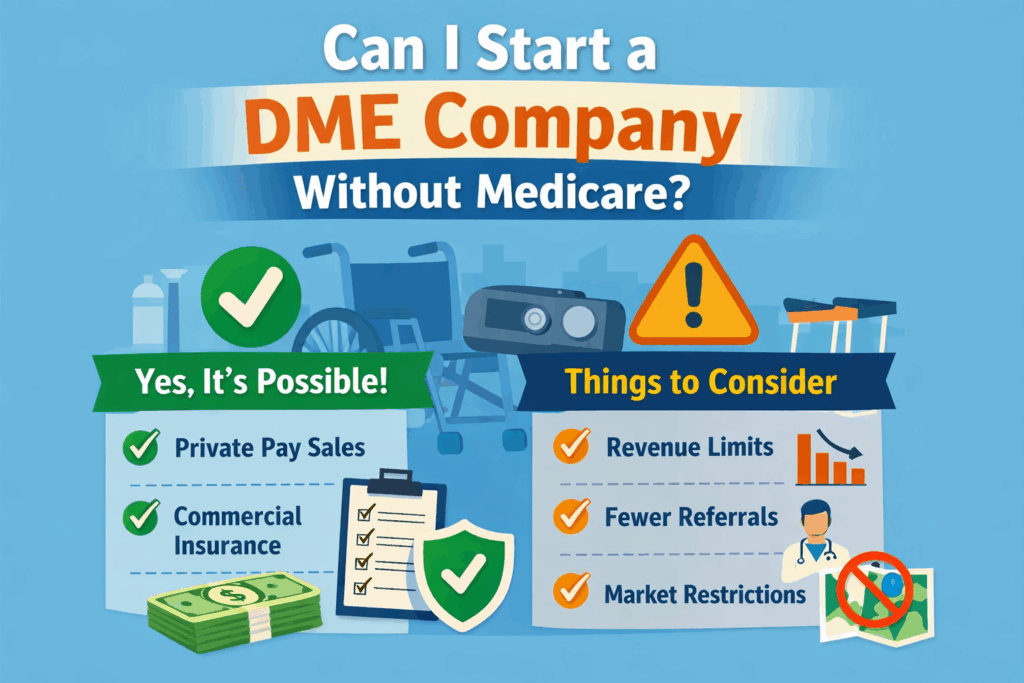 Can I Start a DME Company Without Medicare?