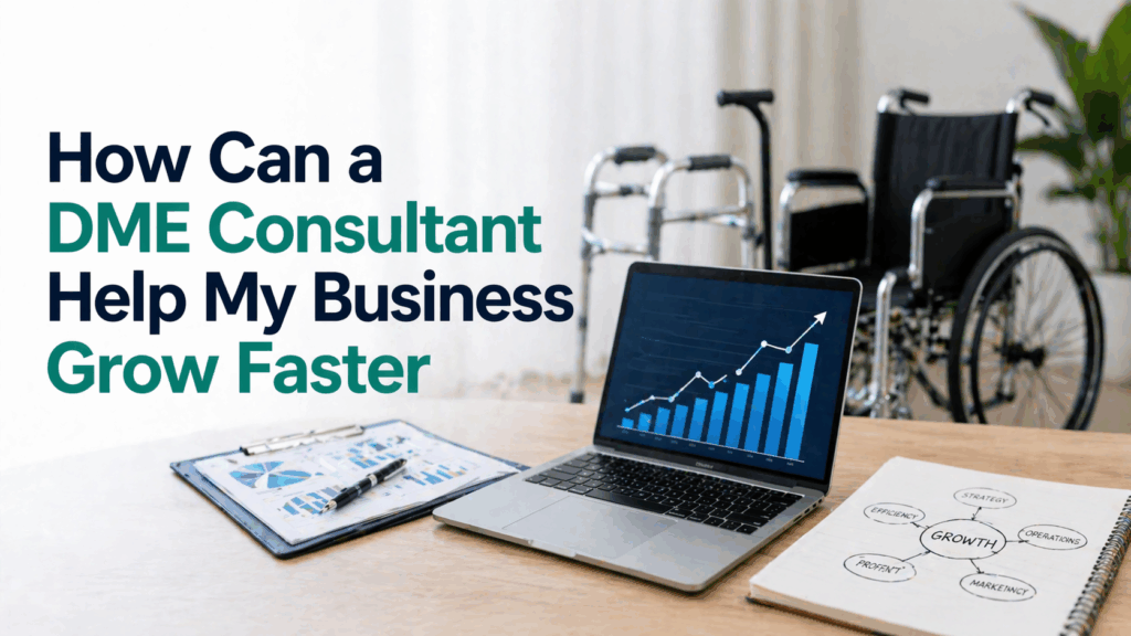 How Can a DME Consultant Help My Business Grow Faster?