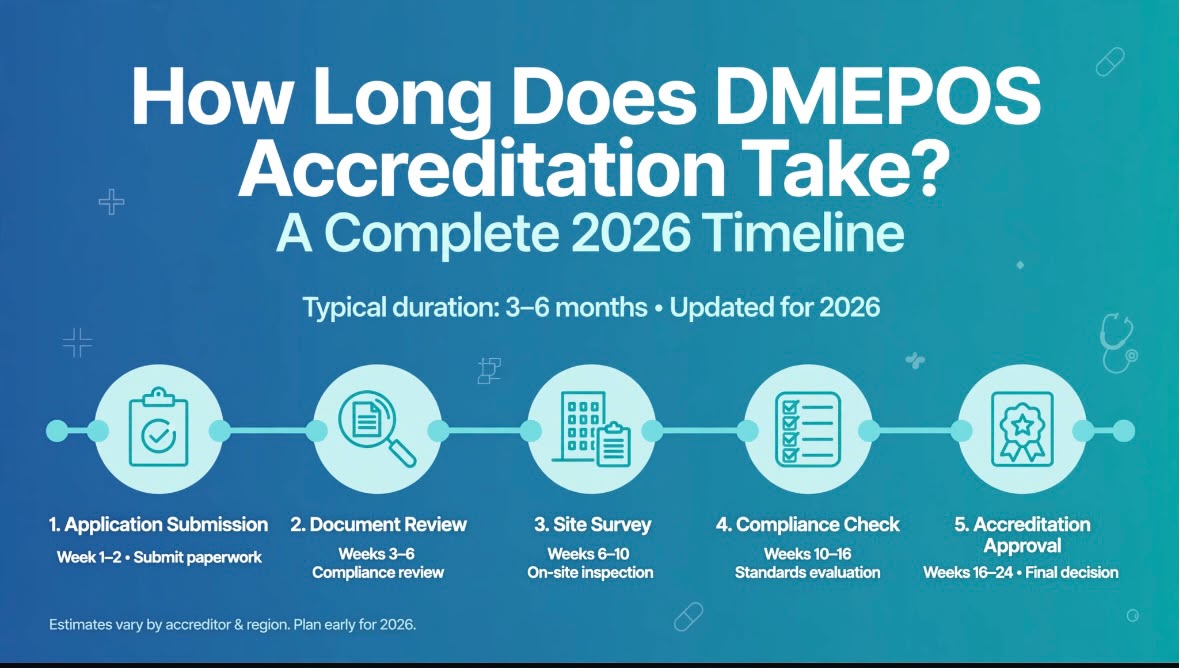 DMEPOS Accreditation in 2026: How Long Does the Process Take?